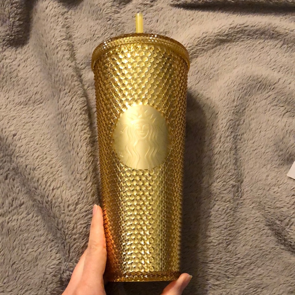 Starbucks Gold Studded Tumbler 2020 China release